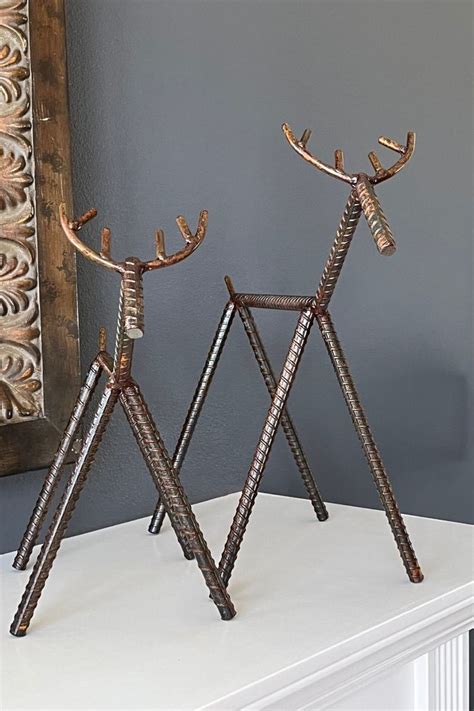 Rebar Reindeer Decoration For Christmas Holiday Reindeer Christmas