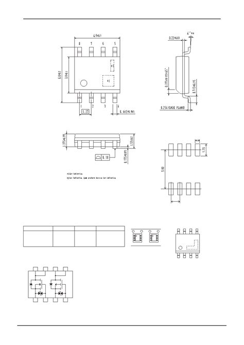 Fw Datasheet Pages Onsemi Complementary Dual Power Mosfet