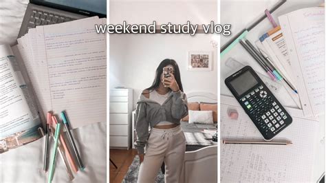 Weekend Study Vlog Nicole Gomes Youtube