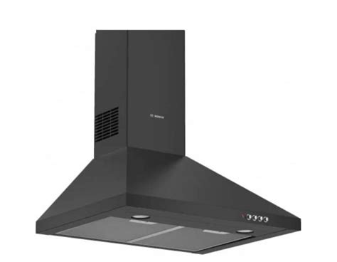 BOSCH Serie 2 Wall Mounted Cooker Hood 60 Cm Black DWP64CC60Z OGTMart