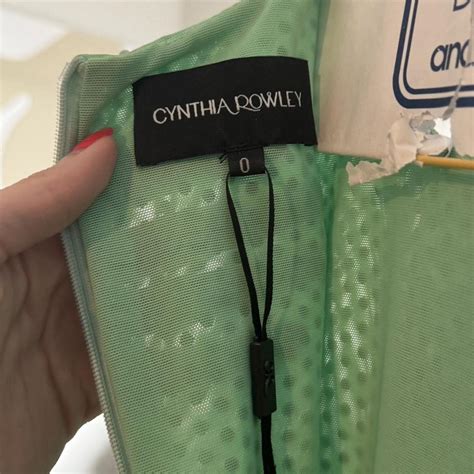 Mint Green Cynthia Rowley Mini Dress Originally Depop