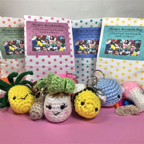 Mini Amigurumi Mystery Bag Crochet Mystery Box Crochet Etsy