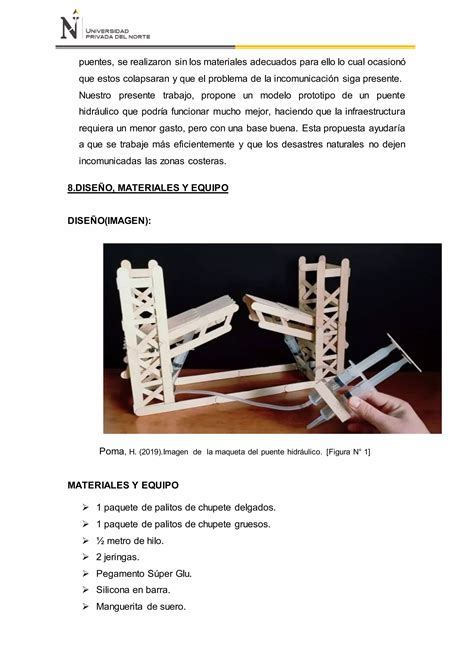 Puente hidráulico Principio de Pascal PDF