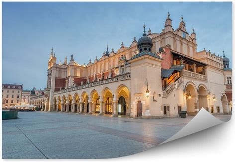 Fototapety Pl Sukiennice Krak W Wiat A Rynek Budynki Niebo Fototapeta