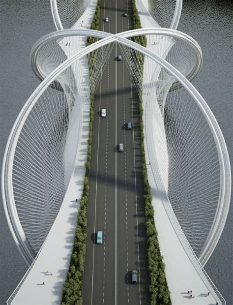 Ponte Projetada Para A Olimp Ada De Inverno Na China Tem Arcos Em