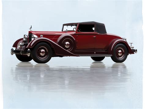 1934 Packard Twelve Coupe Roadster The Andrews Collection RM Sotheby S