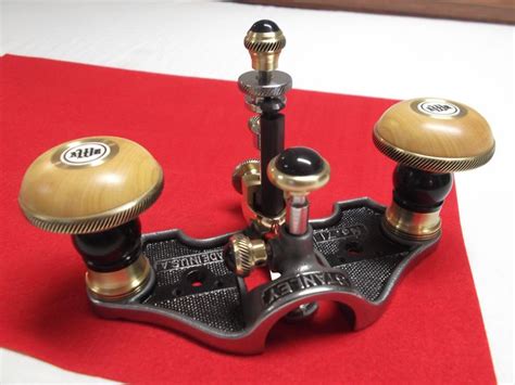 Restored Custom Made Stainless Router Plane No. 71