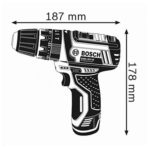 Taladro Percutor A Bater A Gsb V Professional Bosch Brycus