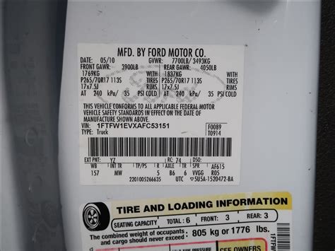 Ford Base Number For F 250