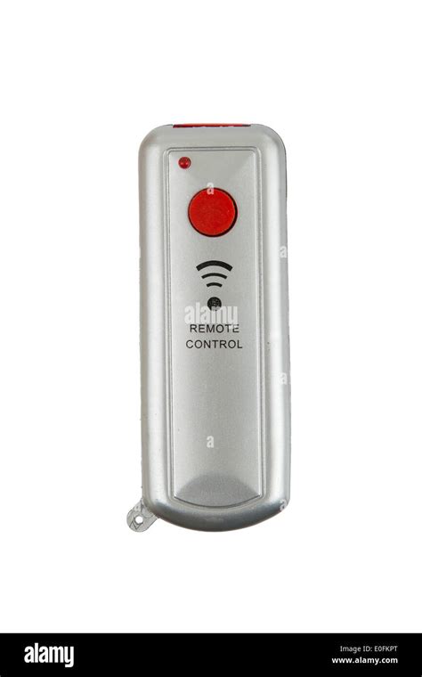 button remote control isolated   white background stock photo