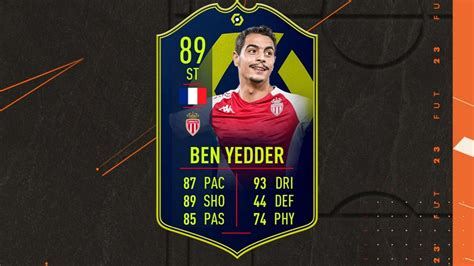 Wissam Ben Yedder Ligue 1 POTM SBC FIFA 23 Wissam Ben Yedder Ligue 1