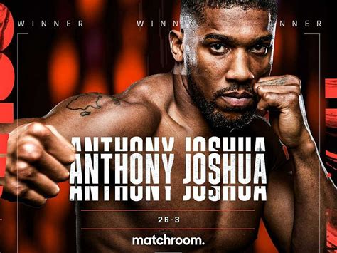 Anthony Joshua Vs Robert Helenius Live Results August