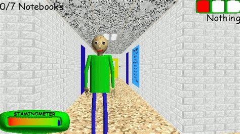 Baldis Basics Classic Remastered How To Get To Baldis Basement