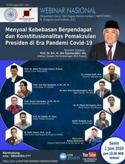 Kenapa Harus Kecewa Dengan Isu Pemakzulan Presiden Saat Corona