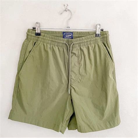 J Crew Shorts J Crew 6 Dock Short Small Olive Green Trunks New