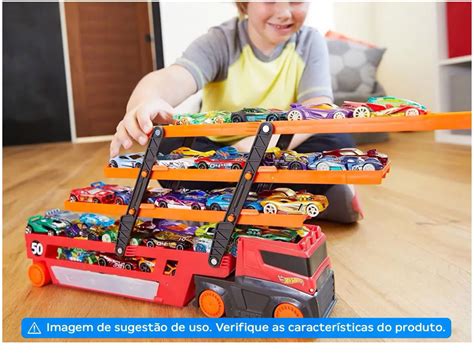 Caminhão de Brinquedo Hot Weels Mega Caminhão Mattel Pirlimpimpim Brinquedos