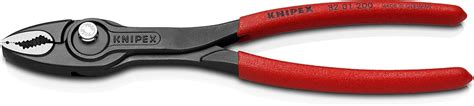 Knipex Cobra Pince multiprise de pointe grise atramentisée gainées en