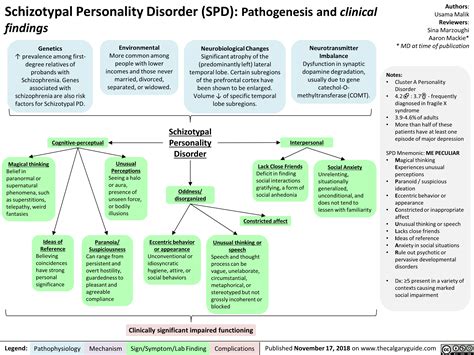 Schizotypal Personality Disorder SPD Pathogenesis And Clinical