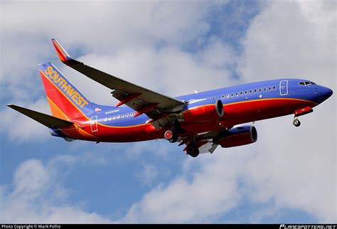 N462WN Southwest Airlines Boeing 737 7H4 WL Photo By Mark Pollio ID