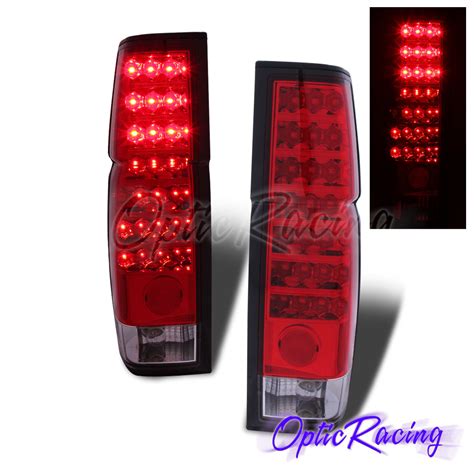 Led For Nissan Hardbody Pickup Datsun D Red Lens Tail