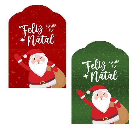 20 Tags Etiquetas Feliz Natal Personalizada Identificador Presente