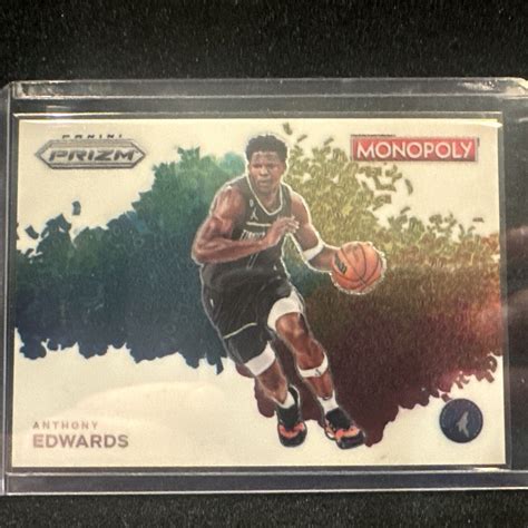 Anthony Edwards Prizm Monopoly Mb Money Blast Ssp Price