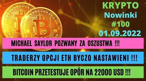 Krypto Nowinki 100 Michael Saylor Pozwany Za Oszustwa Podatkowe