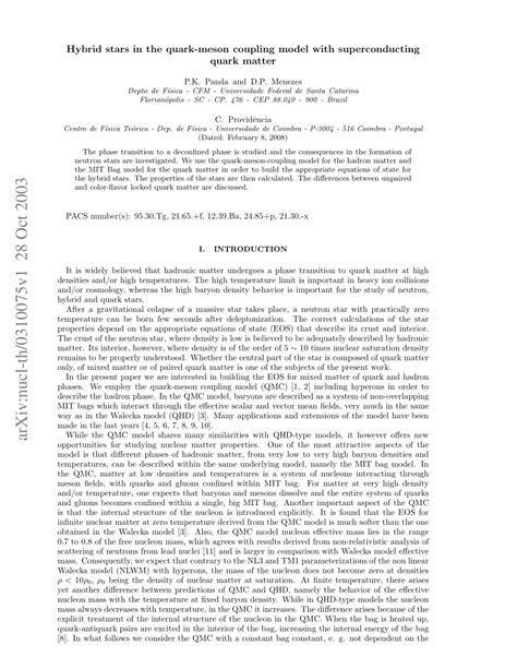 PDF Hybrid Stars In The Quark Meson Coupling Model With