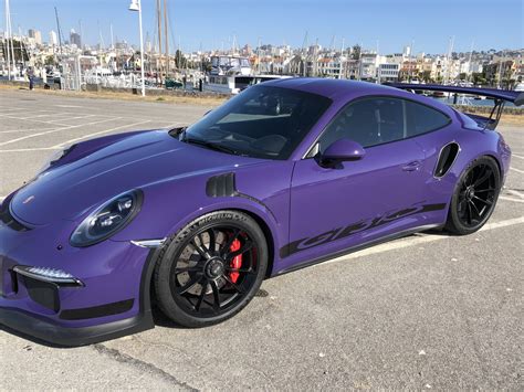 2016 991 Ultra Violet GT3 RS 198k MSRP Rennlist Porsche