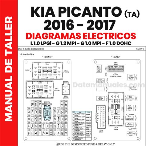 Diagramas Eléctricos Kia Picanto 2016 2017 Motores 1 0l Y 1 2l