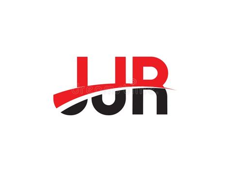JJR Letter Initial Logo Design Vector Illustration Stock Vector ...