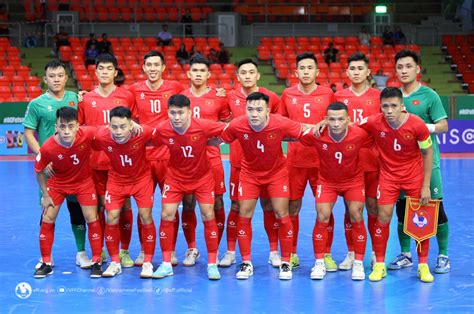 VFF VCK futsal châu Á 2024 bảng A Futsal Việt Nam chia điểm với