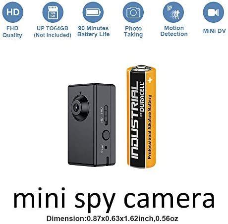 Nanny Camera Portable Mini Recorder Fuvision Tiny Size Nanny Camera