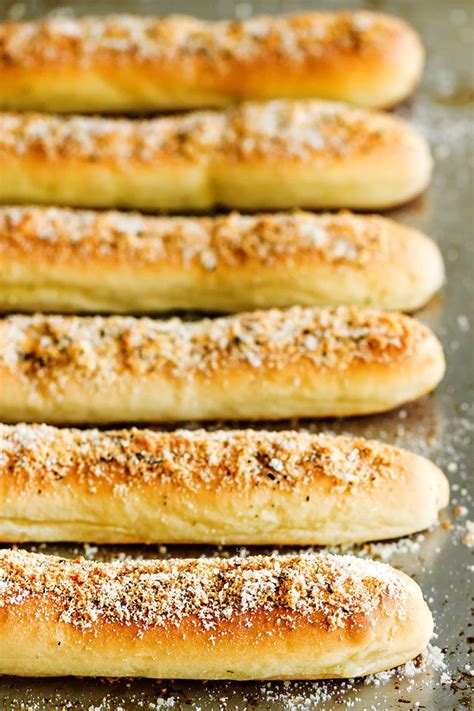 Garlic Parmesan Butter Breadsticks Tips Tricks How To Freeze