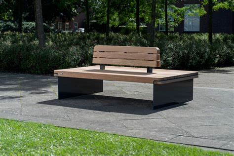 Grijsen Park Straatdesign Buitenbanken Serie Rondure