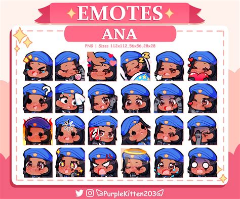 Overwatch 2 Ana 24 Emotes Captain Amari Overwatch Captain Amari