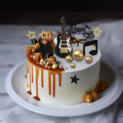 Rock Your Party With Guitar Cake Decorations