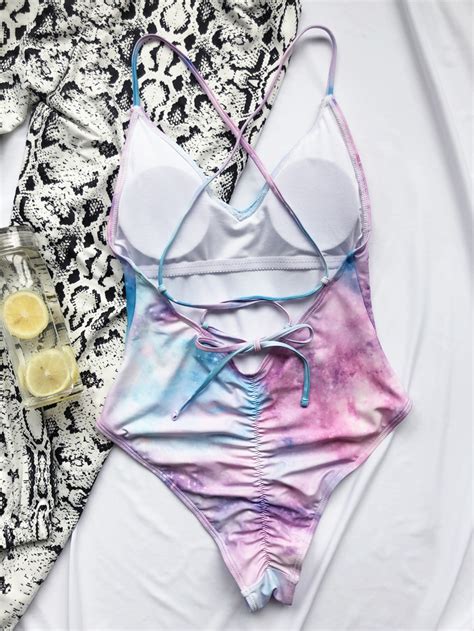 One Piece Pleated Bikini On Luulla