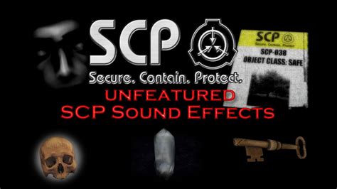 Scp Containment Breach Unfeatured Scp Sound Effects Youtube