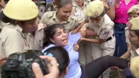 Funny Indian Lady Police