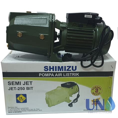 Pompa Air Shimizu Semi Jet 250 BIT Shopee Indonesia