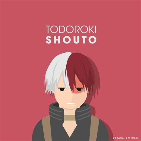 Todoroki Shouto From Boku No Hero Academia Hero Name Shouto Quirk