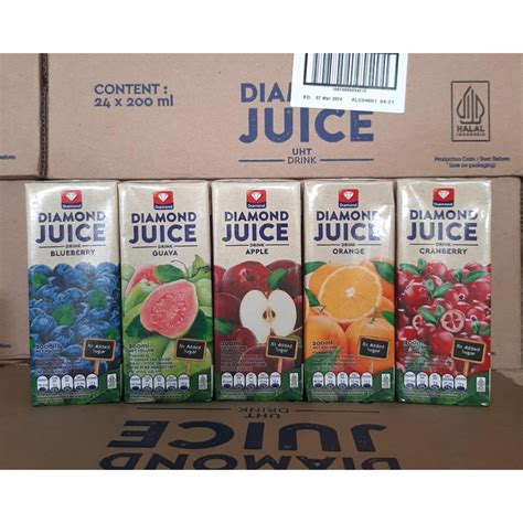 Jual Diamond Juice Uht 200ml Shopee Indonesia