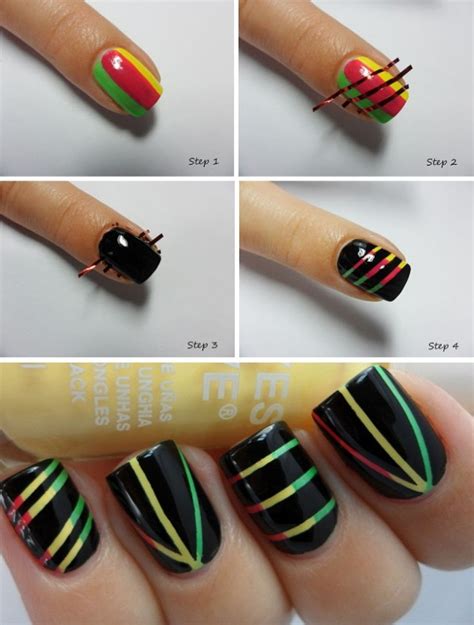 Step by Step Nail Art Picture Tutorial Best and Easy Designs To Try