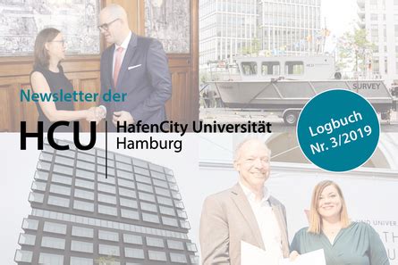 HafenCity Universität Hamburg HCU Logbuch Nr 3 2019 neue