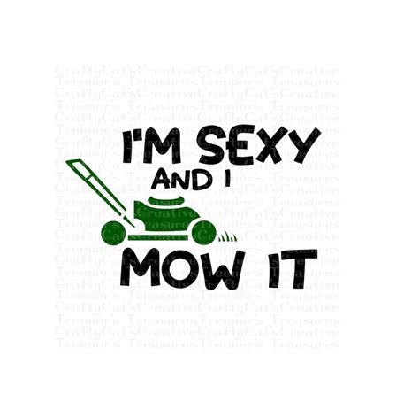 Im Sexy And I Mow It Mowing Dad Father Funny Sexy Etsy