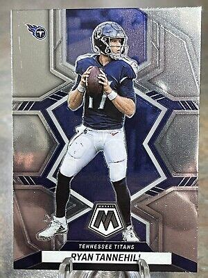 Mosaic Football Base Ryan Tannehill Tennessee Titans Ebay