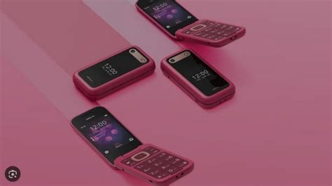 Barbie Flip Phone HP Lipat HMD Dengan Gaya Retro