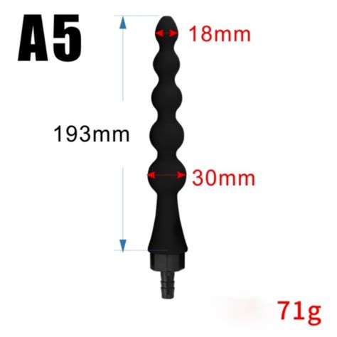 Shower Enema System Vaginal Anal Cleaner Tube Wash Silicone Colon Douche Nozzle EBay