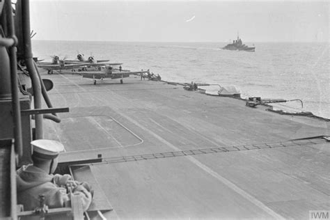 Asisbiz Fleet Air Arm Nas Fairey Fulmar Taking Off From Hms Ark